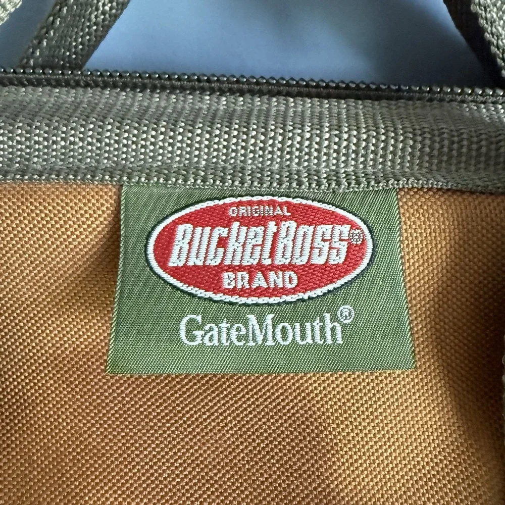 Vintage Bucket Boss GateMouth Tool Bag  1999 New Old Stock 23 Pocket 17